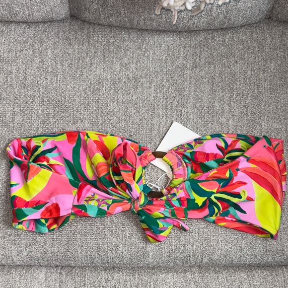 NWT Kulani Kinis X Lulus Bandeau Top - Picture 2 of 4